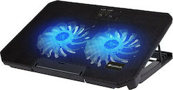 Lamtech Cooling Pad with 2 Fans and Lighting (LAM021516)