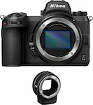 Nikon Mirrorless Φωτογραφική Μηχανή Z 6II Full Frame Body + FTZ Adapter Black