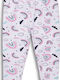 Kids Legging Long White Rainbow Leggings