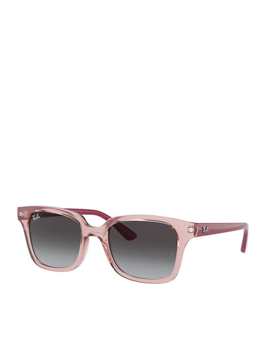 Ray Ban Квадратни Детски Слънчеви Очила Розови