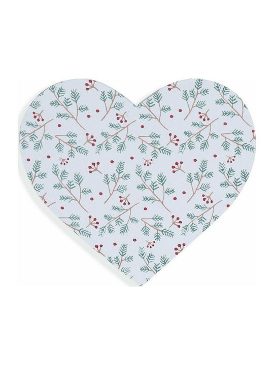 Nef-Nef Homeware Smooth Christmas Коледно Подложки за чинии Червен Д45xШ40см.