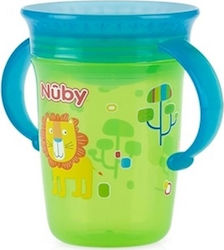 Nuby Baby Cup Wonder Cup made of Plastic Green 240ml for 10m+m+