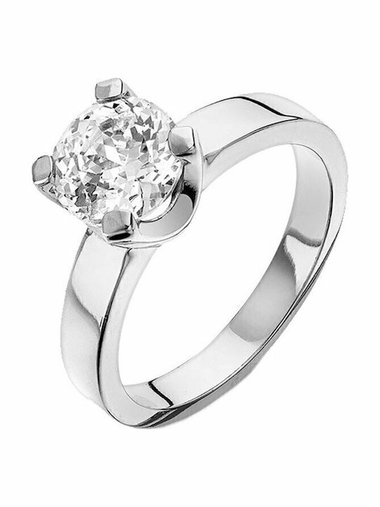 Vogue Single Stone from Silver