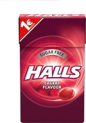 Halls Candies Cool with Κεράσι Flavour Sugar Free 12pcs 27.5gr