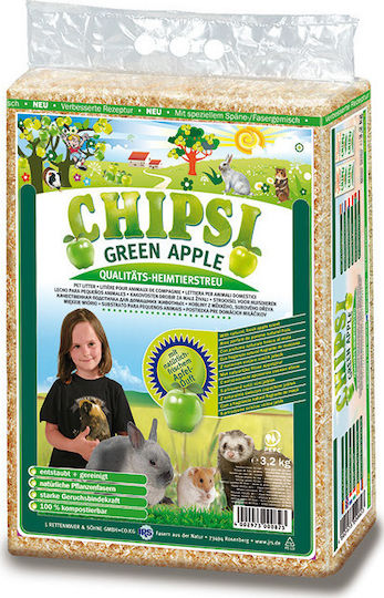 Chipsi Green Apple Ροκανίδι με Άρωμα Πράσινο Μήλο 3.2kg