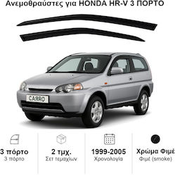 Heko Set Front Dark Fime Car Windbreakers for Honda HR-V GH 3D 1999-2005 2 Pieces 17127 Heko Set Front Dark Fime Car Windbreakers for Honda HR-V GH 3D 1999-2005 2 Pieces 17127