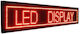 Tradesor LED Signs with Motion One - Sided 103x23cm Red