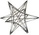 Artekko Metal Christmas Decorative Desktop Star 20x20x20cm Gray
