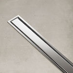 Tema Stainless Steel Channel Floor with Output 40mm and Length 60cm Silver 93736