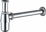 Karag Stainless Steel Siphon Sink Silver LF9015