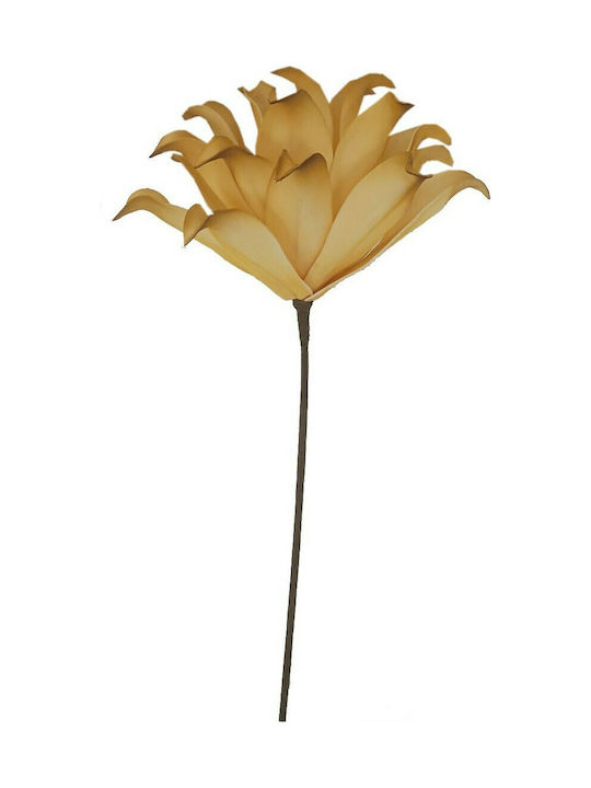 Art et Lumiere Ramură Decorativă Artificială Yellow 60cm 1buc