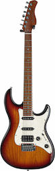 Larry Carlton S7 Electric Guitar Stratocaster with HSS Pickup Configuration 3-Tone Sunburst