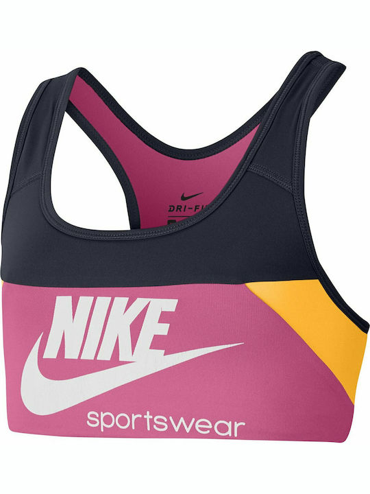 Nike Swoosh Παιδικό Μπουστάκι Dri-Fit Ροζ
