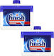 Finish Dishwasher Cleaner Liquid 2x250ml