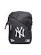 New Era New York Yankes Ανδρική Τσάντα Ώμου / Χιαστί σε Μαύρο χρώμα