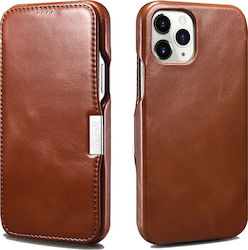 iCarer Vintage Series Side-Open Genuine Book Le...