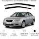 Heko Set of Windbreakers Front Car Dark Fime for Hyundai Sonata 2pcs