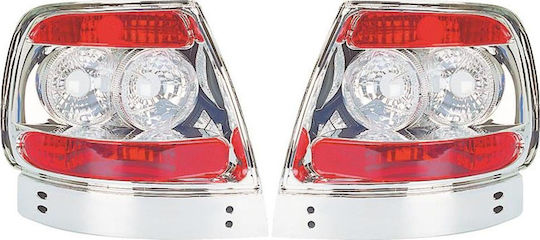 Autoline Πίσω Φανάρια για Audi A4 2τμχ