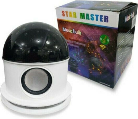 Led Kids Projector Lamp Star Sky with Star Projection White