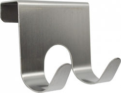 Ankor Door Hook 2 Slots Stainless Steel 6.8x2.2x6.2cm
