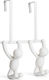 Umbra Door Hook Buddy 2 Slots Plastic 21.6x10.8x31.8 cm