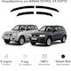 Heko Set of Windbreakers Front Car Dark Fime for Nissan Patrol 2pcs