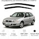 Heko Set of Windbreakers Front Car Dark Fime for Toyota Corolla E11 3D 1997-2001 2pcs