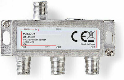 Nedis SSPL310ME Splitter Satellite SSPL310ME