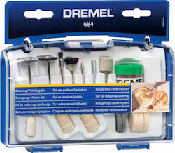 Dremel 684 Σετ για Καθάρισμα / Γυάλισμα 26150684JA 20pcs