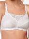 Amoena Isabel Mastectomy Mastectomy Bra without Underwire White