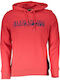 Napapijri Bolano Men's Sweatshirt with Hood Red