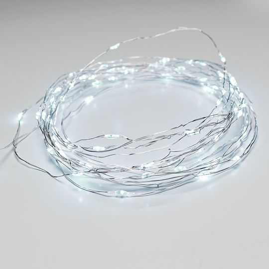 200 Λαμπάκια LED 19.9μ. Ψυχρό Λευκό σε Σειρά