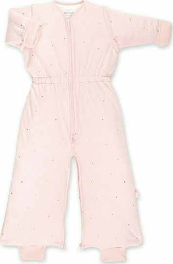 Bemini Winter Sleeping Bag with Feet Magic Bag 3 Tog Pink with Detachable Sleeves