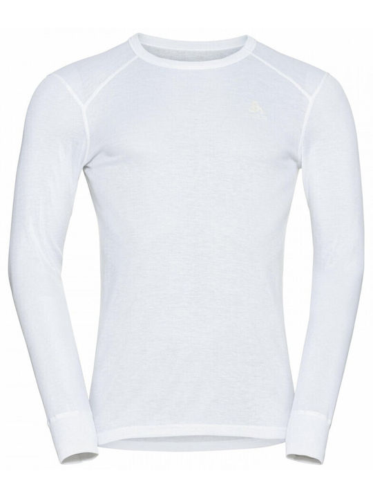 Odlo Active Warm Eco Ισοθερμική Μπλούζα Λευκή