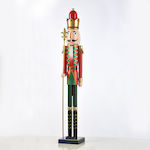 Aca Wooden Christmas Nutcracker 106cm Green