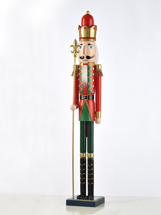 Aca Wooden Christmas Nutcracker 60cm Green