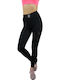 Italian Fashion Leggins Ausbildung Frauen Lang Leggings Schwarz 76563