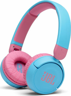 JBL JR310BT Ασύρματα Bluetooth On Ear Παιδικά Ακουστικά με 30 ώρες Λειτουργίας Μπλε