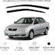 Heko Satz Windabweiser Vordere Dark Fime für Toyota Korolla 4/5/D 2002-2007 2Stück