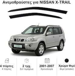 Heko Set Car Windbreakers Front Dark Fime for Nissan X-Trail 2 Pieces 24238 Heko Set Car Windbreakers Front Dark Fime for Nissan X-Trail 2 Pieces 24238