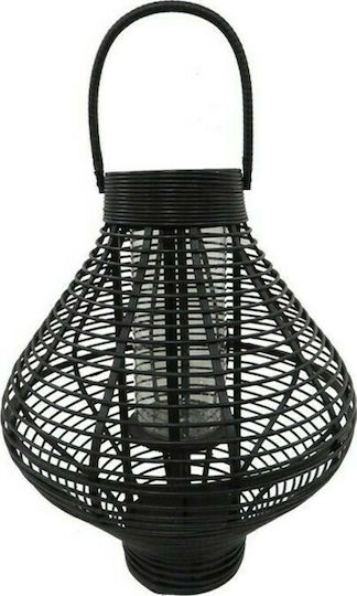 Art et Lumiere Floortop Bamboo Lantern Black 39x39x44cm