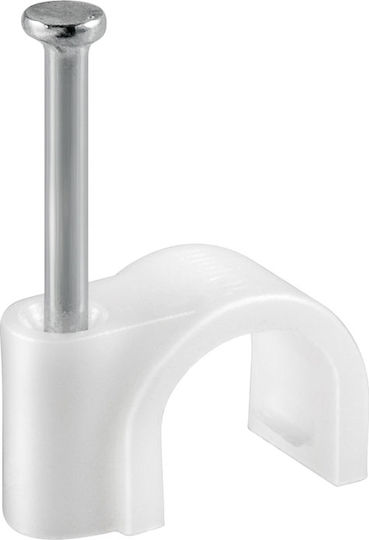 FixPoint KBCR 10 Befestigungsnägel Roka 10Stück 10mm Weiß 100 Stück 17082