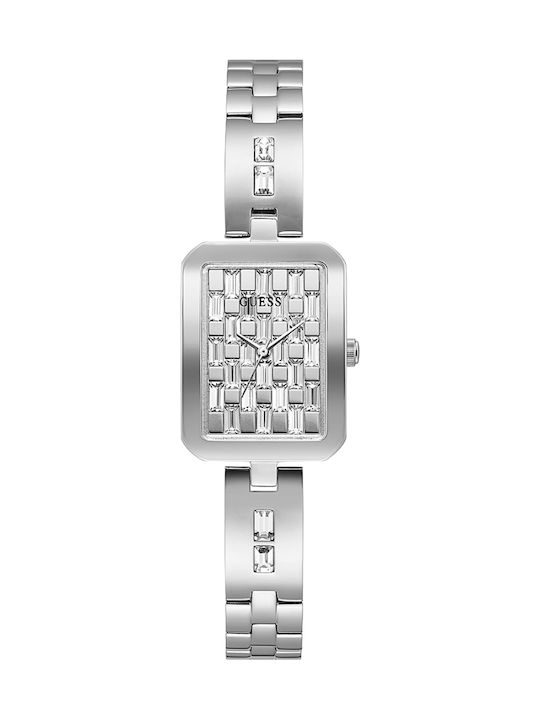 Guess Watch with Metal Bracelet Silver