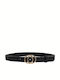 Leather Women's Belt Black