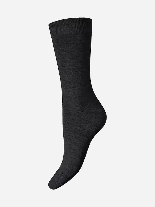 Walk Damen Einfarbige Socken Schwarz 1Pack