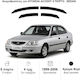 Heko Комплект Ветробрани Dark Fime за Hyundai Accent 4бр