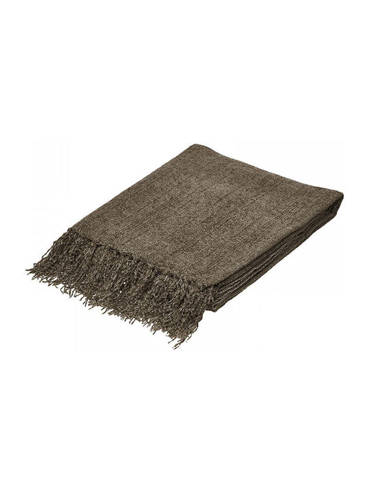Click Ριχτάρι Διθέσιου Καναπέ Chenille 180x260εκ. Grey