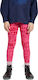 Desigual Kinder Leggings Lang Fuchsie