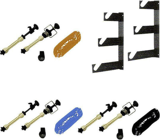 Walimex 3 Fold Background Assembling Set Kit Φωτισμού για Studio