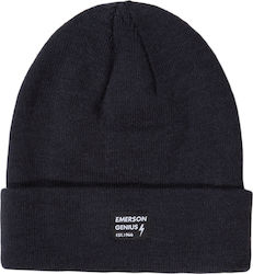 Emerson Beanie Ανδρικός Σκούφος Πλεκτός σε Navy Μπλε χρώμα